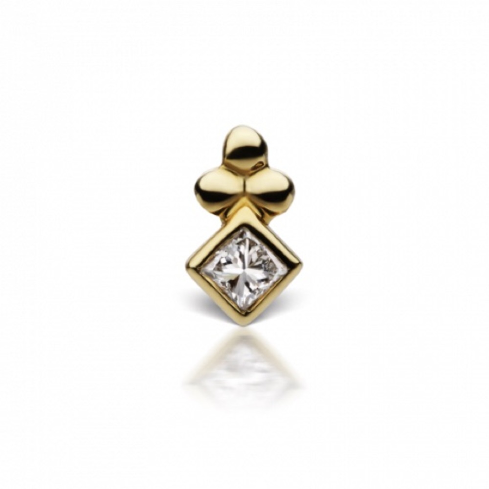 Maria Tash Diamond Trinity Threaded Stud